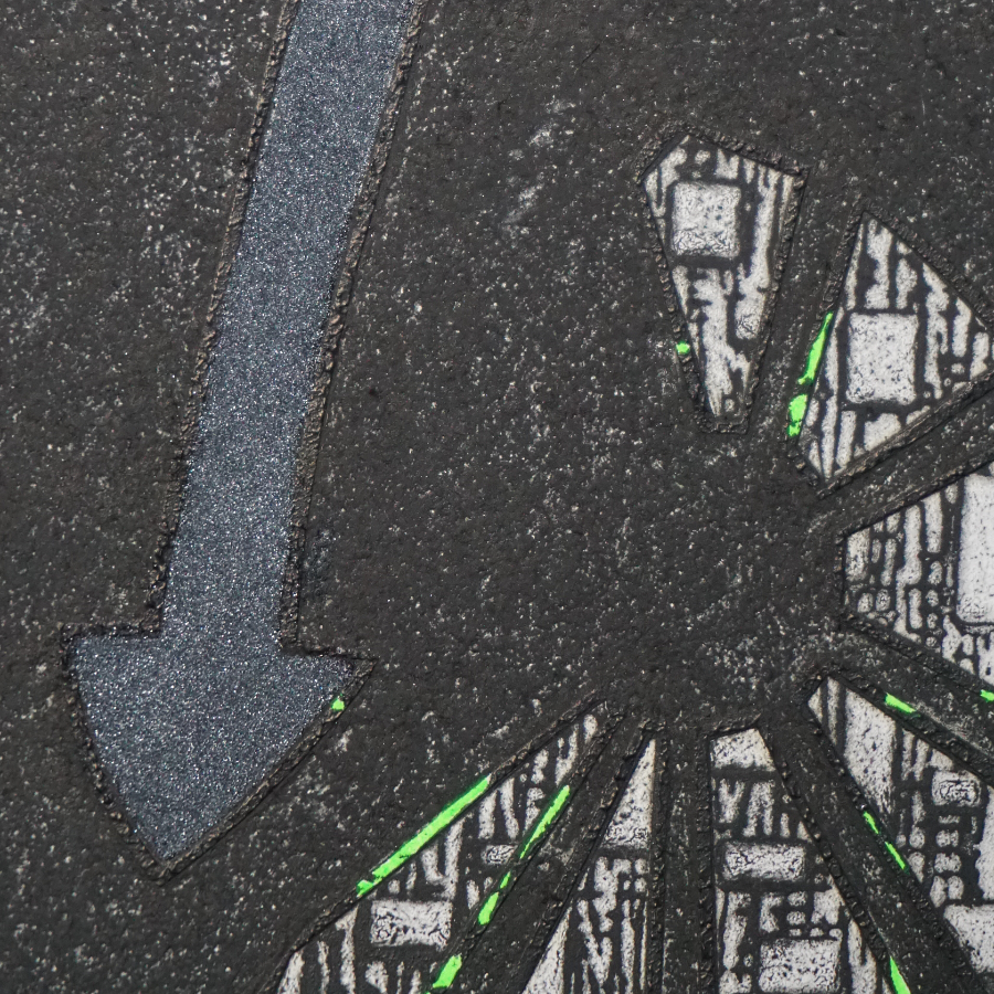 2_pea - Art work by Kirsten Mortimer